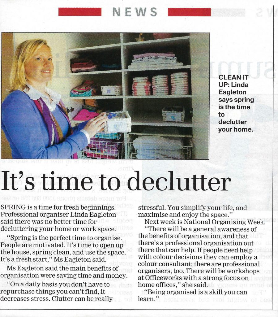 North-Shore-Times-Its-time-to-declutter-2009 updated